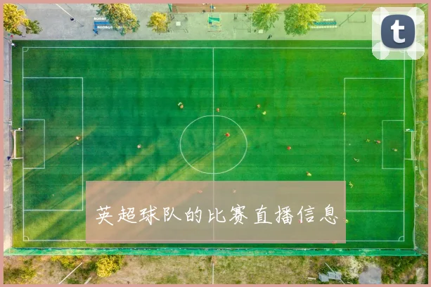 英超球队的比赛直播信息